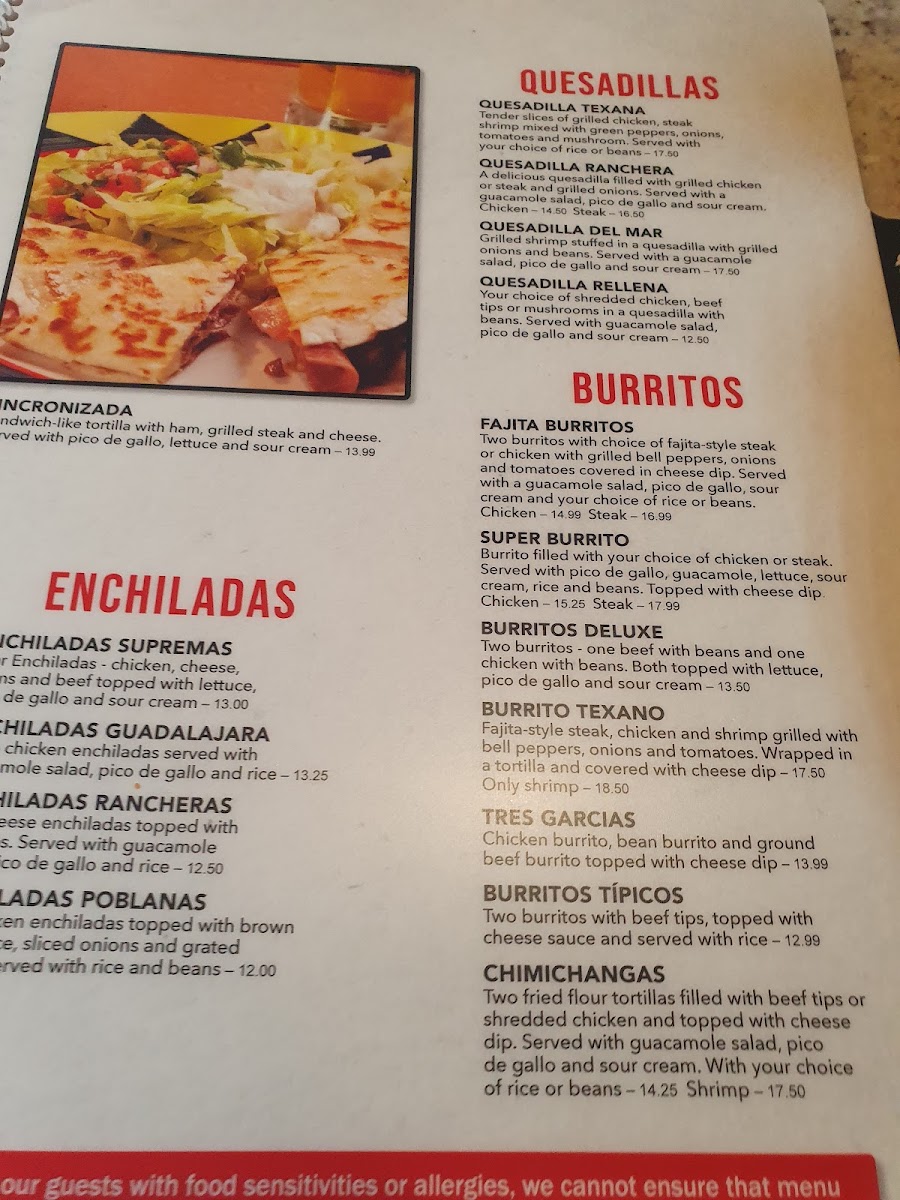 Gran Rodeo Menu - Image 2