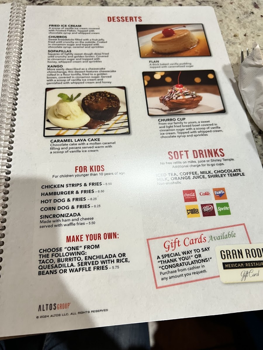 Gran Rodeo Menu - Image 6